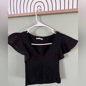 Blusa color negra